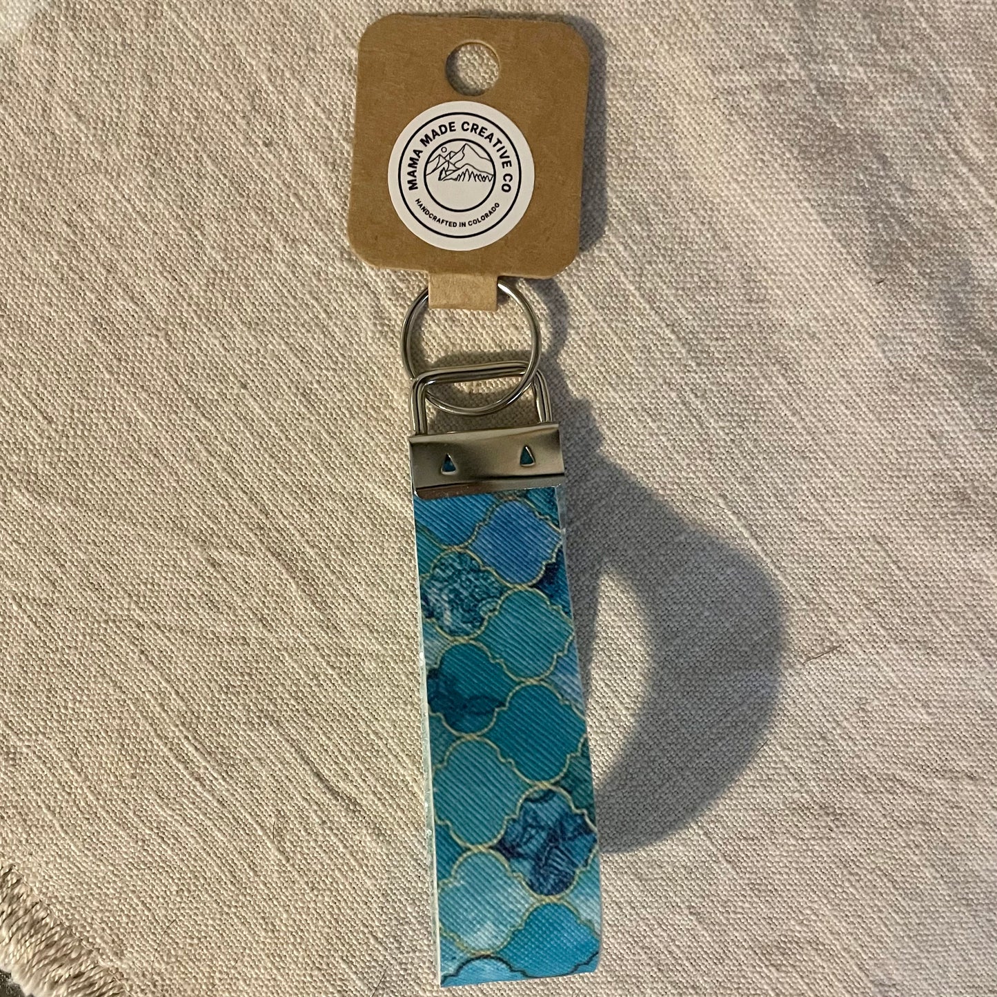 Blue Moroccan Print