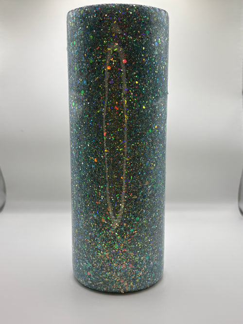 12oz Slim Can Cooler - Opalite Blue